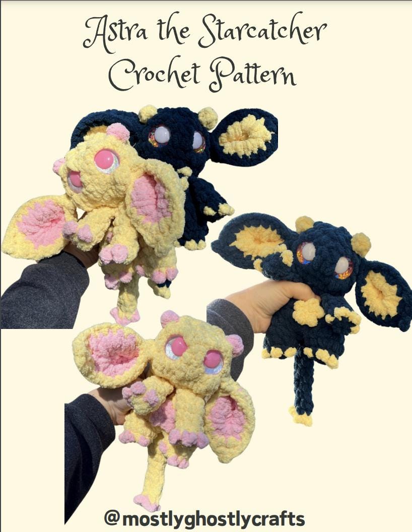 Astra the Starcatcher NO-SEW Crochet Pattern