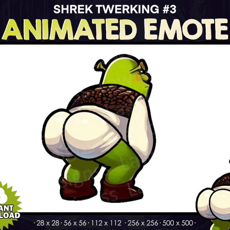 Shrek Butt - Etsy