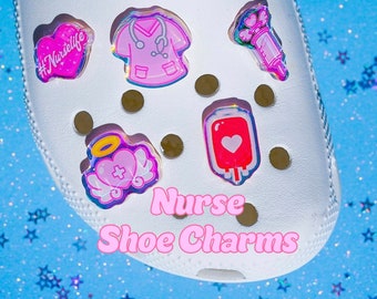 Nurse Shoe Charms