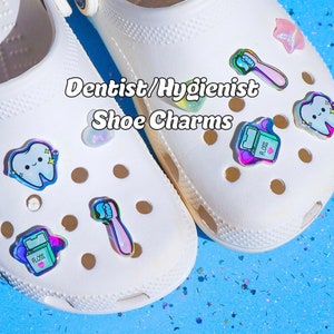 Dentist Hygienist Shoe Charms