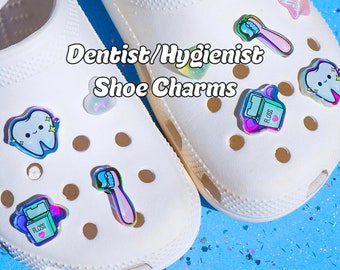 Dentist Hygienist Shoe Charms