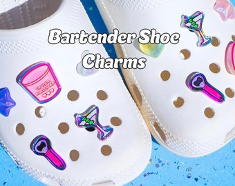 Bartender Shoe Charms