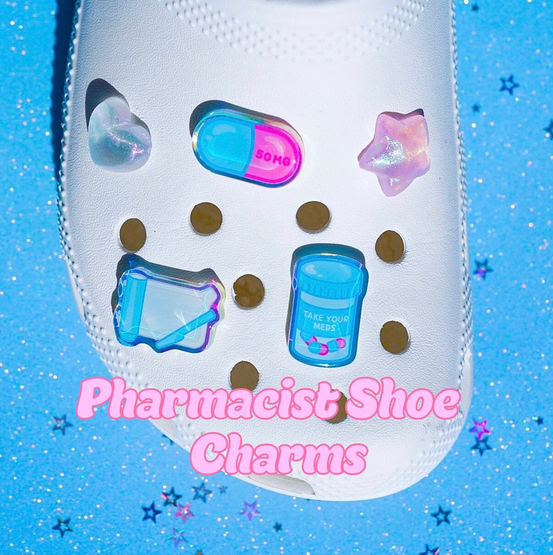 Pharmaceutical Crocs Peeps Jibbitz Mental Health Pack-Jibbitz