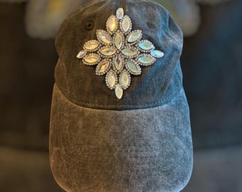 Brown Cowgirl Design Bling Hat - Etsy Canada display picture 3