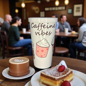 Caffeine Vibes Tumbler