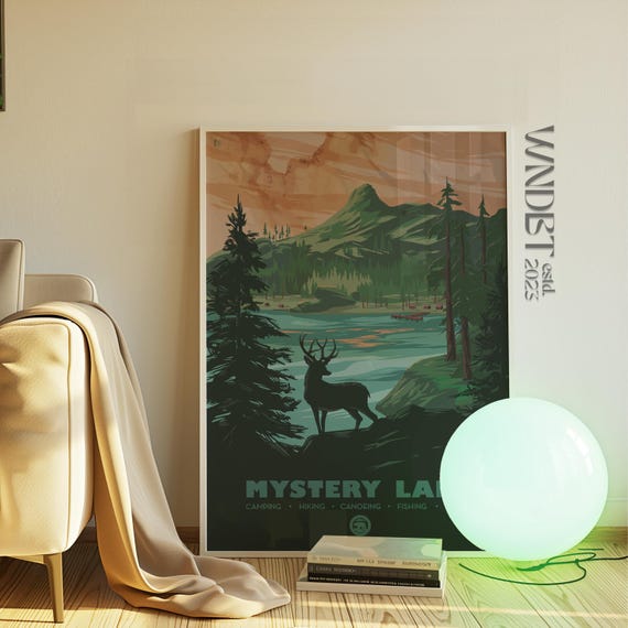 FULL HD the Long Dark Poster, 600 Dpi Resolution, Mystery Lake