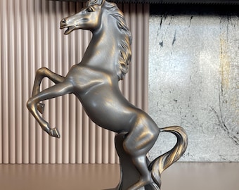 ブロンズ製跳ね馬像 – 高級ホーム＆オフィス装飾 - Etsy 日本