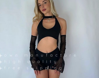 Black pole dance overalls exotic dance catsuit pole dancing romper pole outfit dance jumpsuit stripper outfit exotic dance wear