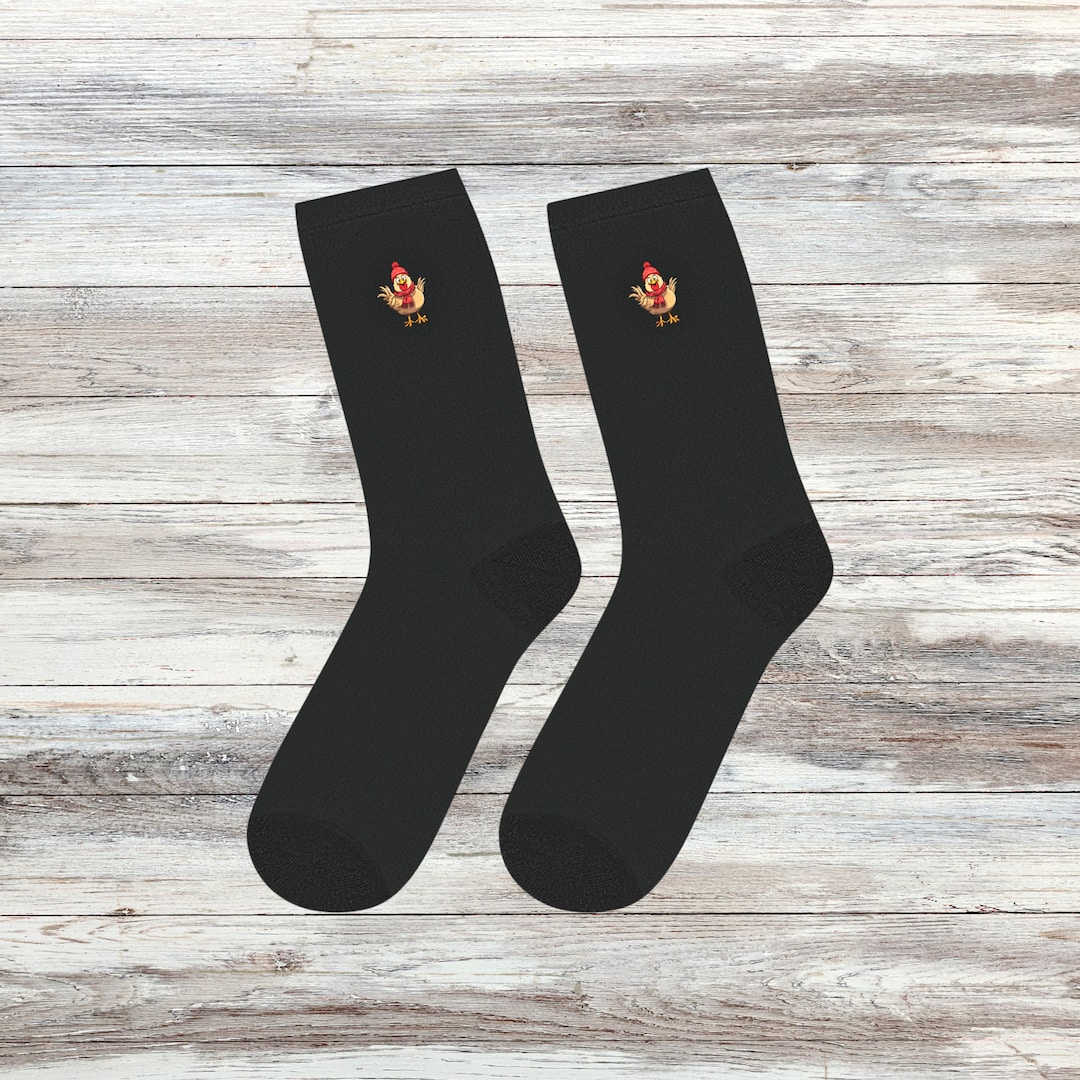 Chicken Socks / Funny Socks / Gift for Her / Gift for Mom / G Ift