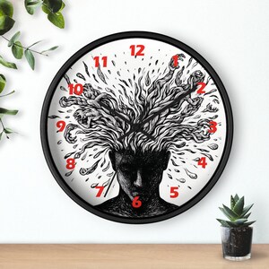 Panic Mode - Premium Graphic Print Wall Clock - Home Wall Decor Gift
