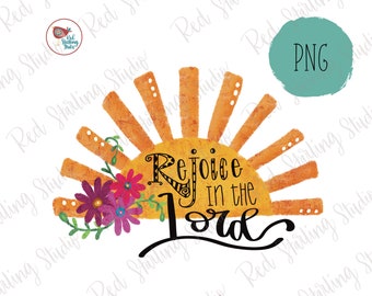 Radujcie się w Panu PNG, Chrześcijański projekt sublimacji, Rysowane ręcznie PNG, Chrześcijański PNG, Religijny png
