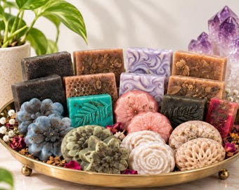 All Natural Herbal Soaps 6pk
