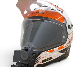 Suporte de queixo LS2 Pioneer 2 MX702 para GoPro | Suporte para capacete de motocicleta com câmera de ação