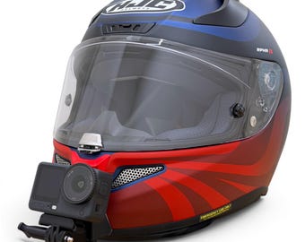 Suporte de queixo HJC RPHA 11 para GoPro | Suporte para capacete de motocicleta com câmera de ação