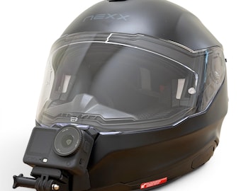 Suporte de queixo NEXX Y.100R para GoPro | Suporte para capacete de motocicleta com câmera de ação