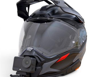 Suporte de queixo NEXX X.WED 3 para GoPro | Suporte para capacete de motocicleta com câmera de ação