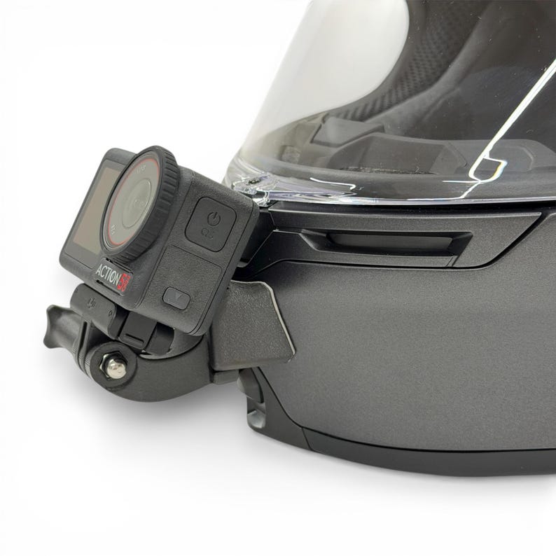 Support de mentonnière AGV K6 S pour GoPro | Support de casque moto pour caméra d'action image 3