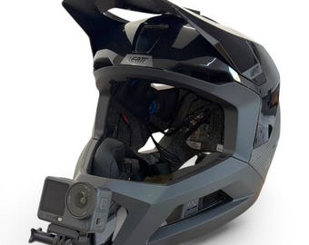 Suporte de queixo Leatt Gravity 5.0 para GoPro | Suporte para capacete de MTB com câmera de ação