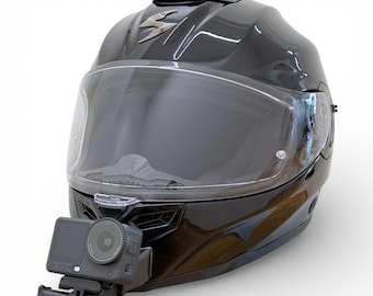 Supporto per mento Scorpion EXO-1500 per GoPro | Supporto per casco da moto con action cam