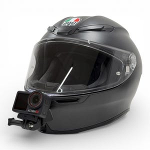 Support de mentonnière AGV K6 S pour GoPro | Support de casque moto pour caméra d'action image 1
