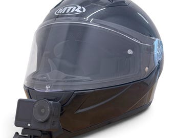 Suporte de queixo MTR 7-S EVO para GoPro | Suporte para capacete de motocicleta com câmera de ação
