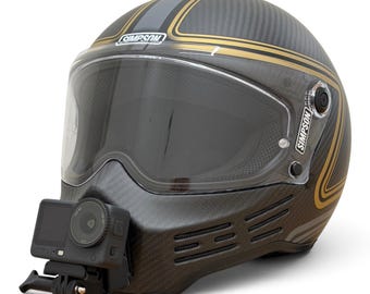 Suporte de queixo Simpson M30 para GoPro | Suporte para capacete de motocicleta com câmera de ação