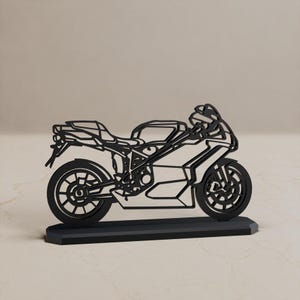 Ducati 749 R Motorcycle Model Display Stand Decoration