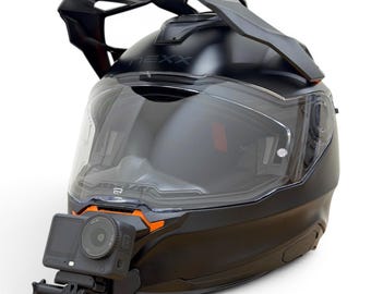Suporte de queixo NEXX Y.TRAVL para GoPro | Suporte para capacete de motocicleta Action Cam