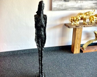 Huge Alberto Giacometti Bronze Sculpture - Standing Woman - Bronze Statue - Bronze Figure - Sculpture - 120cm