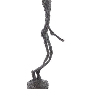 Alberto Giacometti Homme qui chavire Falling Man Bronze Statue image 6