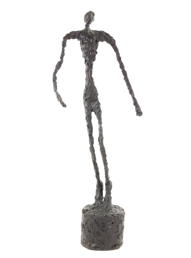 Alberto Giacometti Homme qui chavire Falling Man Bronze Statue image 2