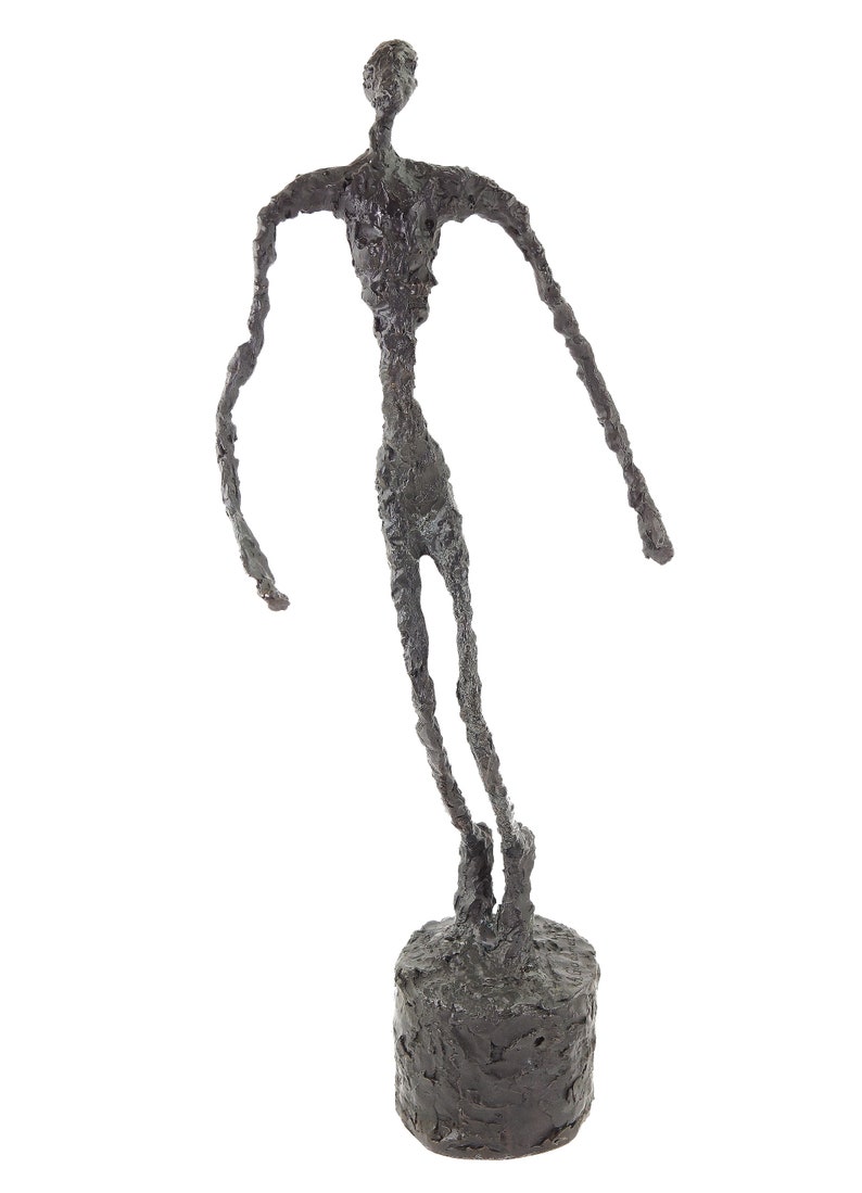 Alberto Giacometti Homme qui chavire Falling Man Bronze Statue image 9