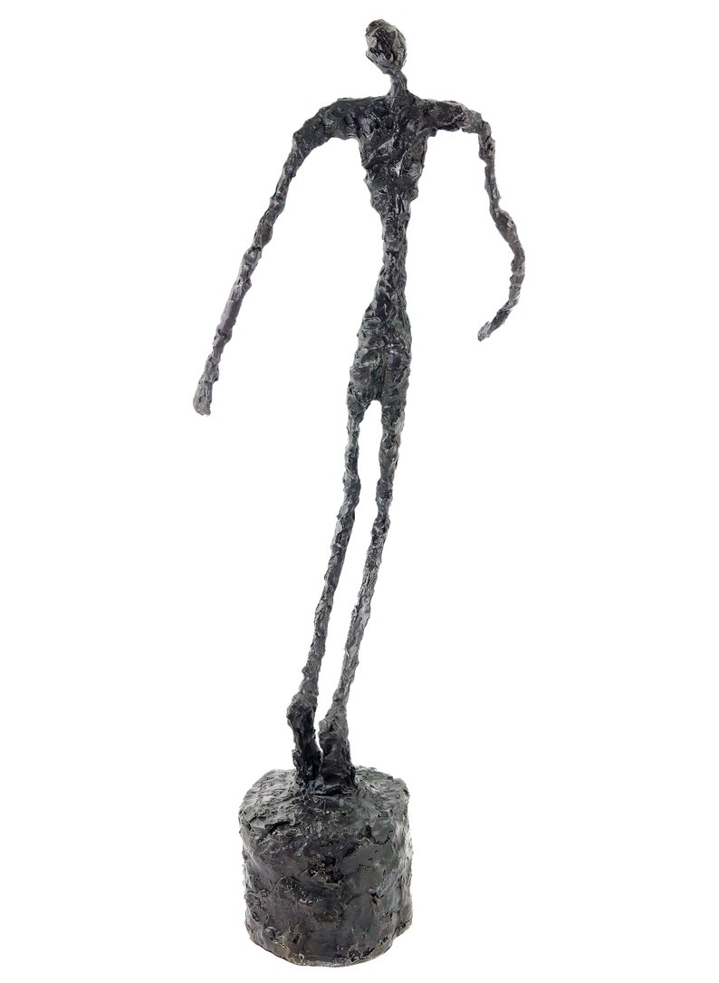 Alberto Giacometti Homme qui chavire Falling Man Statue en bronze Figure en bronze Sculpture en bronze Sculpture image 5