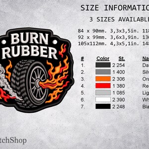 Biker Embroidery Bundle Skull Designs, Motorcycle Patch Pack, Ride or Die, Born to Ride, Gothic Embroidery Files, Digital Download image 4