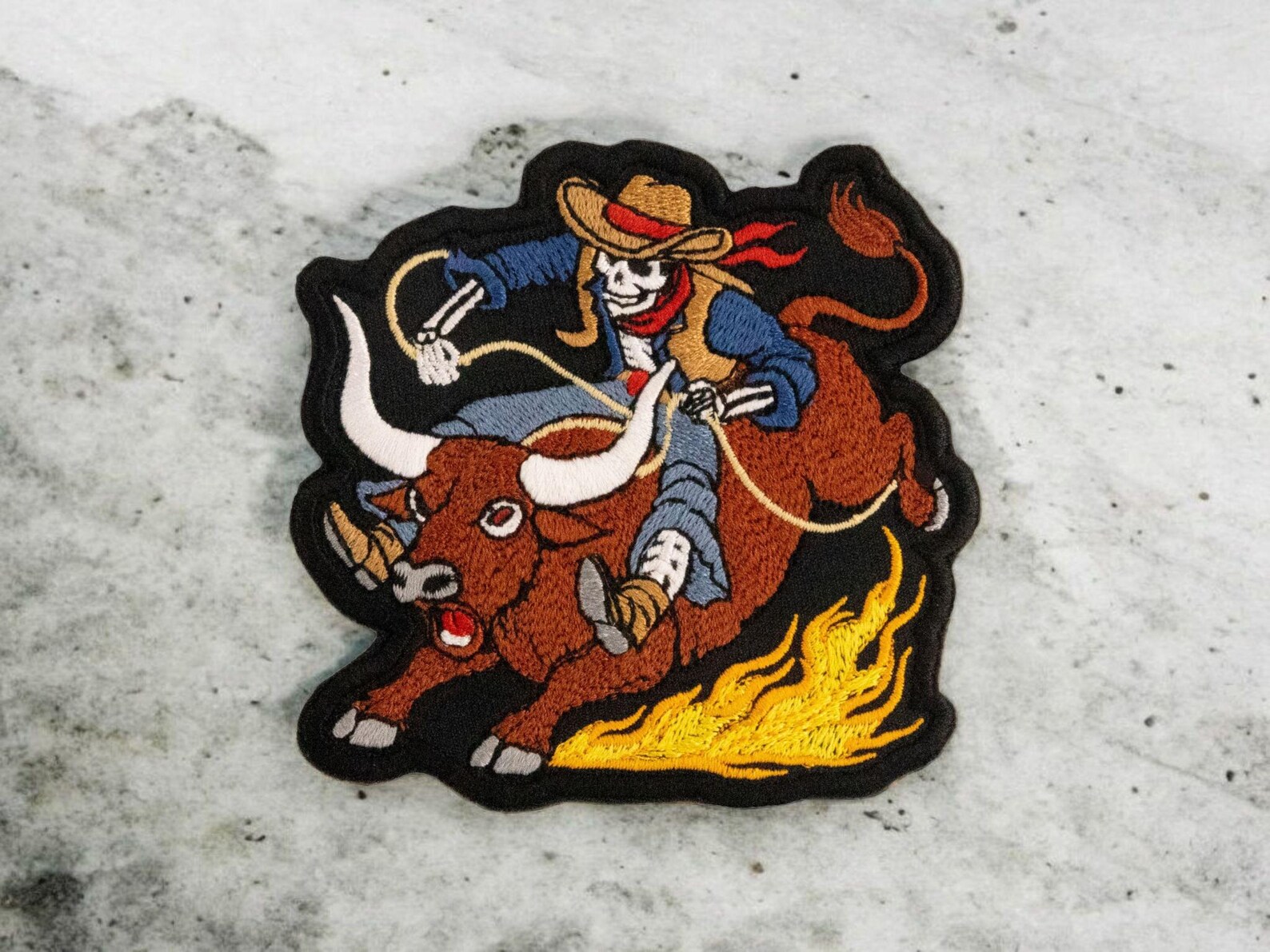 Western Rodeo Patch Set – Skeleton Cowboy, Rodeo Mom, Cowgirl Boots ...