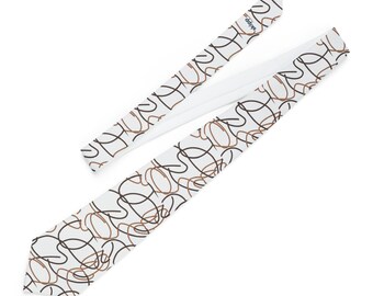 Scribble Swirls - Necktie