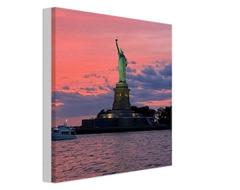 Lady Liberty Leinwanddruck, Freiheitsstatue Wandkunst