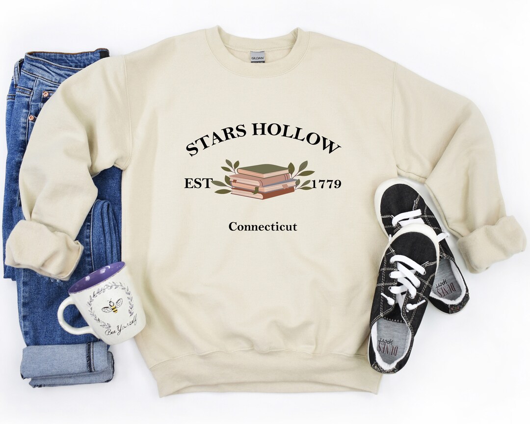 Stars Hollow Connecticut Sweatshirt, Gilmore Girls Sweatshirt, Stars ...