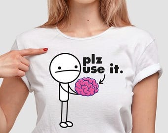 POR FAVOR, ÚSALO – Ilustración vectorial / Diseño minimalista de Stickman