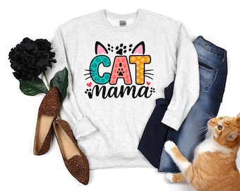 Dog - Cat Mama – Leopard - Colorful Style PNG Bundle