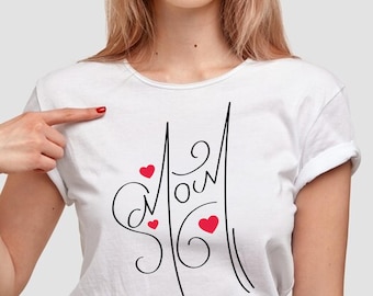 Mamá Caligrafía SVG PNG EPS / Diseño elegante para el Día de la Madre / Clipart de letras de corazón / Descarga digital