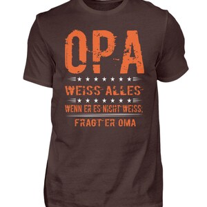 Lustiges Opa T-Shirt mit Spruch | Opa Sommer Shirt | Oma Opa Präsent | Geschenkidee zum Vatertag | Geburtstagsgeschenk Opa | Herren Shirt