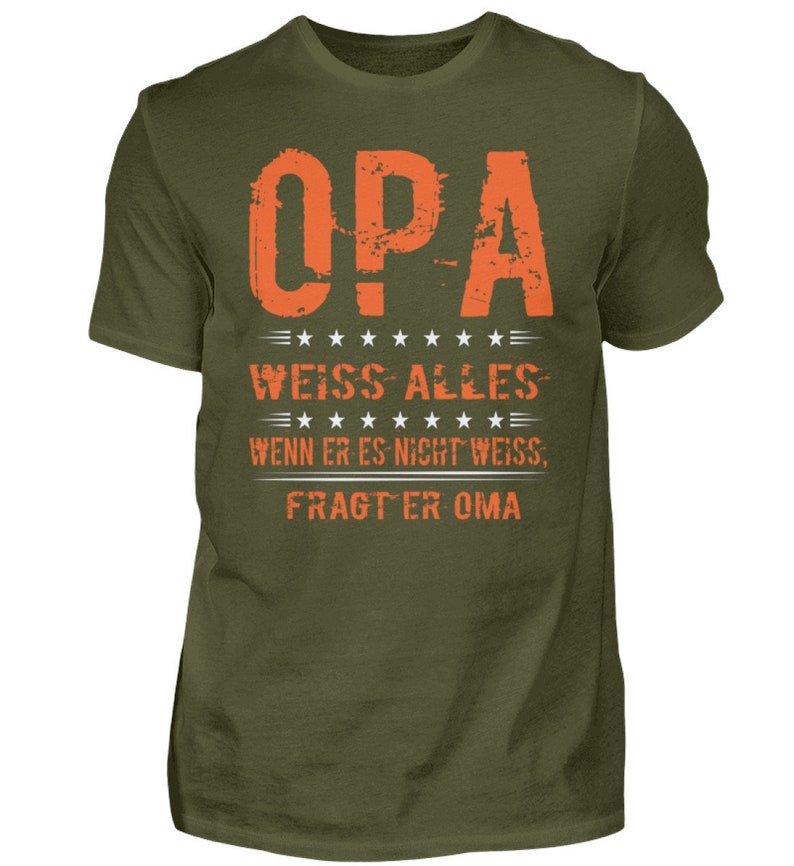 Lustiges Opa T-Shirt mit Spruch | Opa Sommer Shirt | Oma Opa Präsent | Geschenkidee zum Vatertag | Geburtstagsgeschenk Opa | Herren Shirt