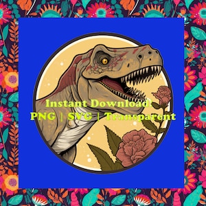 Dinosaurier PNG, T-Rex SVG, Tyrannosaurus Rex Png, Dinosaurier SVG für Kinder, Dinosaurier Png, Cooler T-Rex Png, Dino Png, Dino Bestseller
