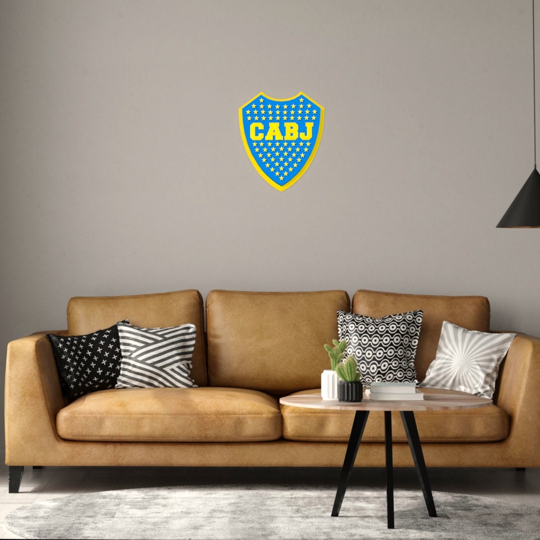Boca Juniors Shield Papercraft, DIY Craft, Low Poly, Papercraft Shield ...