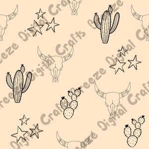 Western Seamless Files, Seamless Western Pattern