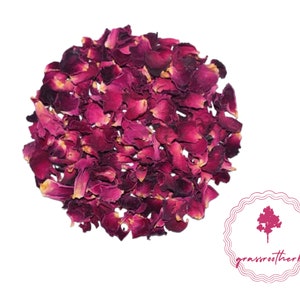 Dried Tiny Red Roses 5pcs, Small Burgundy Roses, Dark Red Dried