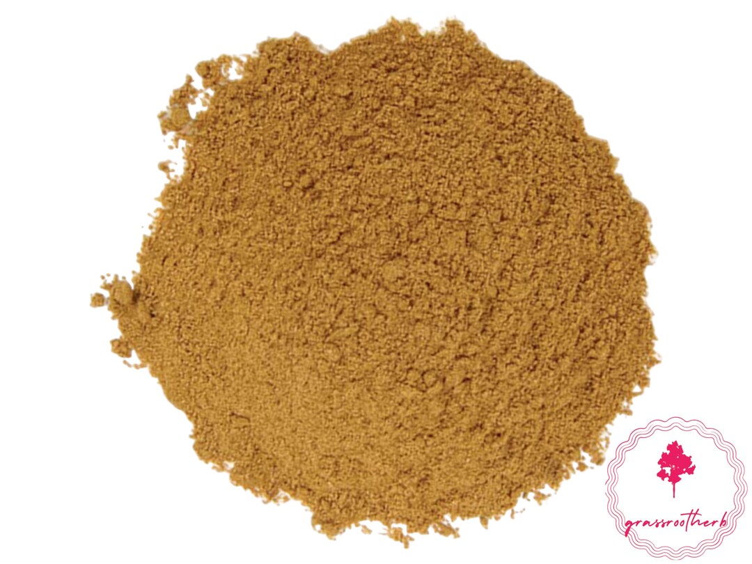 Cinnamon powder brown - Finely ground. Cinnamomum verum Stock Photo