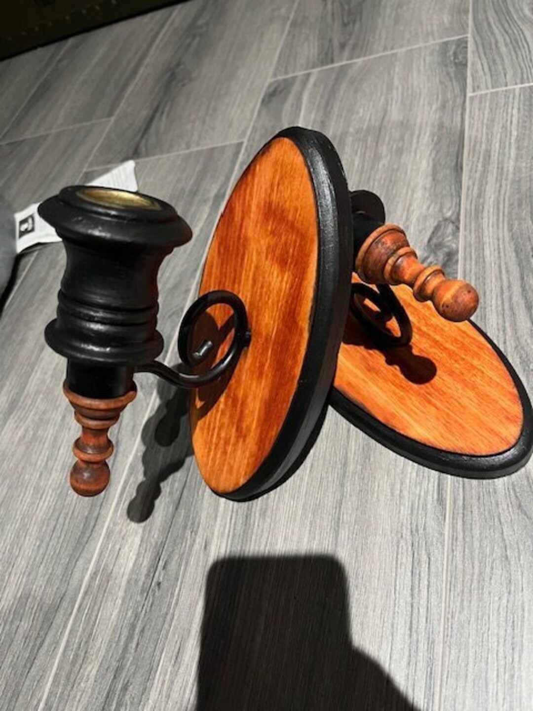 Vintage Candle Wall Sconce Display Etsy