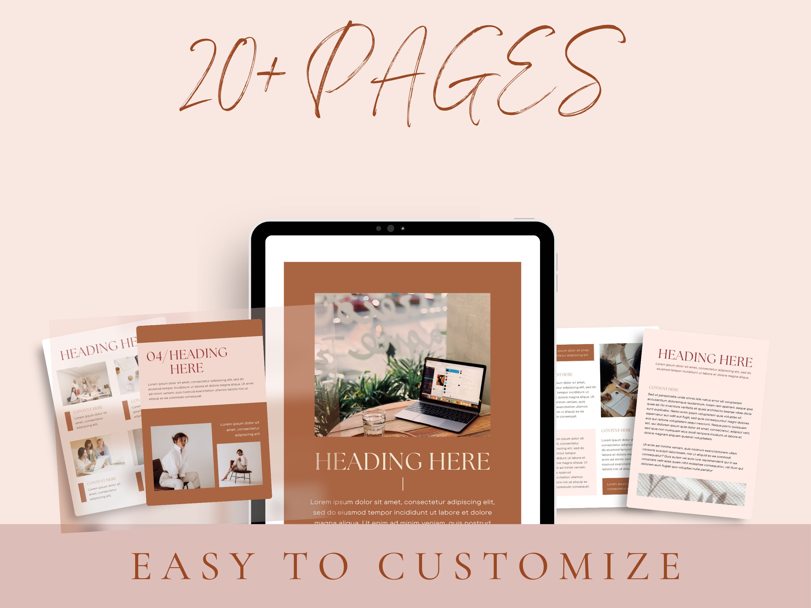 Workbook Template for Coaches | Canva Template Ebook | Ebook Design ...